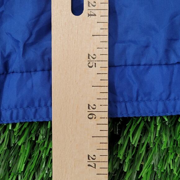 Vintage 80s Ocean-Pacific 1/2 Zip Anorak XL 25x26 Blue - Picture 12 of 16